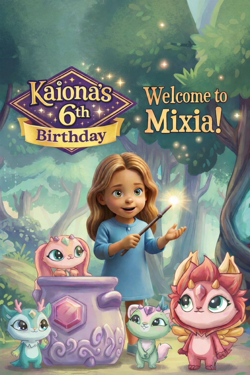 Kaiona's birthday celebration